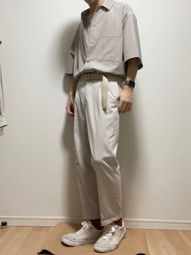 「Carhartt（カーハート）のアイテム（財布/小物）」を使った、がりょ。さん（メンズ・183cm）の夏コーディネート