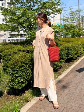 akari_lemageさん（レディース・160cm）の春コーディネート