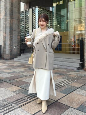 akari_lemageさん（レディース・160cm）の冬コーディネート