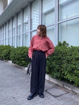 akari_lemageさん（レディース・160cm）の秋コーディネート