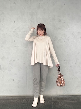 akari_lemageさん（レディース・160cm）の秋コーディネート