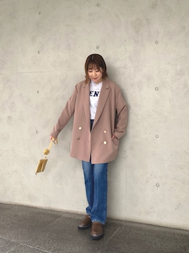 akari_lemageさん（レディース・160cm）の秋コーディネート