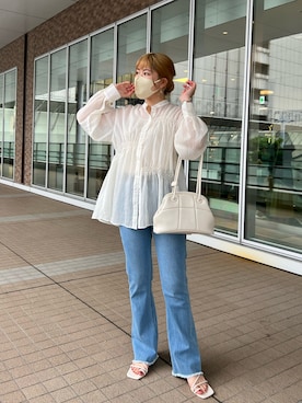 akari_lemageさん（レディース・160cm）の夏コーディネート