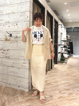 akari_lemageさん（レディース・160cm）の夏コーディネート