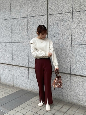 akari_lemageさん（レディース・160cm）の秋コーディネート