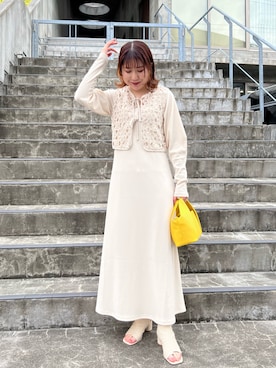 akari_lemageさん（レディース・160cm）の春コーディネート