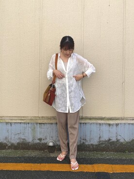 akari_lemageさん（レディース・160cm）の夏コーディネート