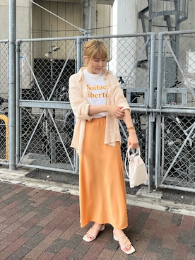 akari_lemageさん（レディース・160cm）の夏コーディネート