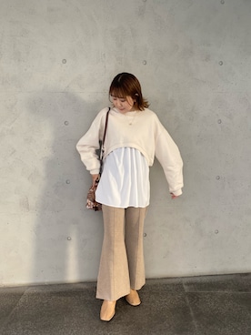 akari_lemageさん（レディース・160cm）の秋コーディネート