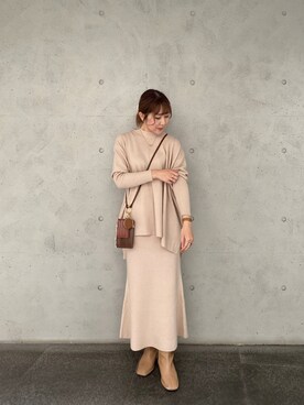 「オトナキレイめ」｜akari_lemageさん（レディース・160cm）の秋コーディネート