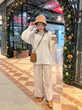 akari_lemageさん（レディース・160cm）の冬コーディネート