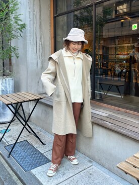 akari_lemageさん（レディース・160cm）の冬コーディネート