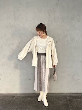 akari_lemageさん（レディース・160cm）の秋コーディネート