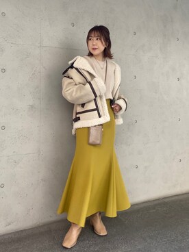 akari_lemageさん（レディース・160cm）の冬コーディネート