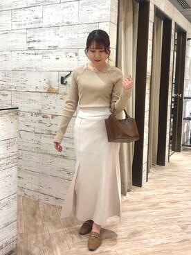 akari_lemageさん（レディース・160cm）の春コーディネート