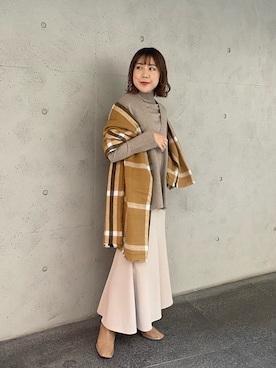 akari_lemageさん（レディース・160cm）の冬コーディネート
