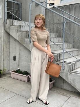 akari_lemageさん（レディース・160cm）の夏コーディネート