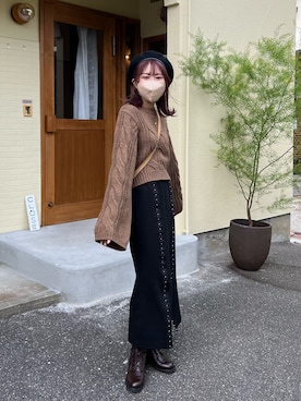 akari_lemageさん（レディース・160cm）の秋コーディネート