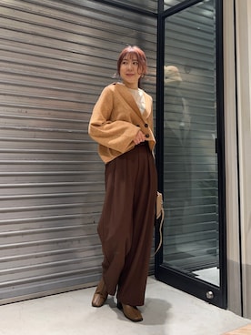 akari_lemageさん（レディース・160cm）の冬コーディネート