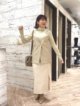 akari_lemageさん（レディース・160cm）の冬コーディネート