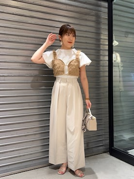 akari_lemageさん（レディース・160cm）の夏コーディネート