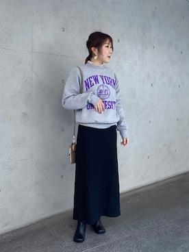 akari_lemageさん（レディース・160cm）の冬コーディネート