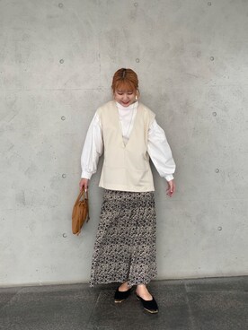 akari_lemageさん（レディース・160cm）の夏コーディネート