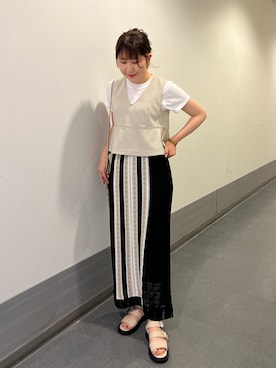 akari_lemageさん（レディース・160cm）の春コーディネート