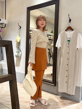 akari_lemageさん（レディース・160cm）の秋コーディネート