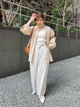 akari_lemageさん（レディース・160cm）の春コーディネート