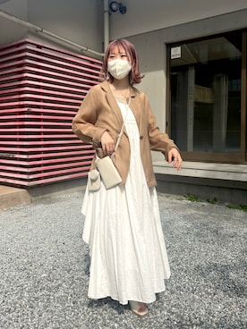 akari_lemageさん（レディース・160cm）の春コーディネート