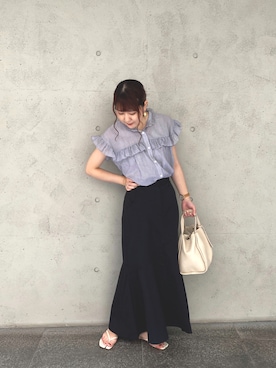 akari_lemageさん（レディース・160cm）の夏コーディネート