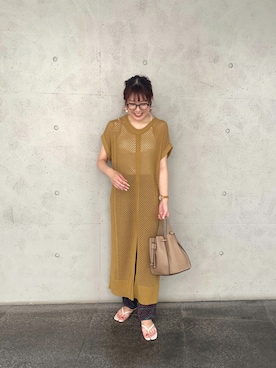 akari_lemageさん（レディース・160cm）の夏コーディネート