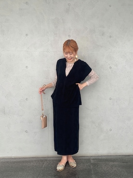 akari_lemageさん（レディース・160cm）の夏コーディネート