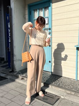 akari_lemageさん（レディース・160cm）の春コーディネート