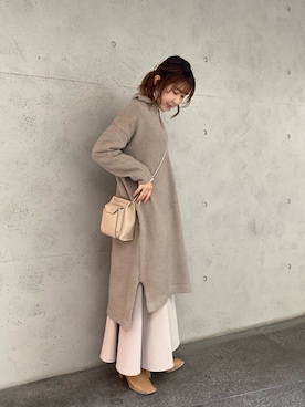 akari_lemageさん（レディース・160cm）の冬コーディネート