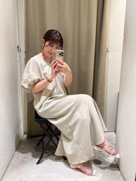 akari_lemageさん（レディース・160cm）の夏コーディネート