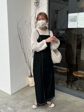 akari_lemageさん（レディース・160cm）の春コーディネート