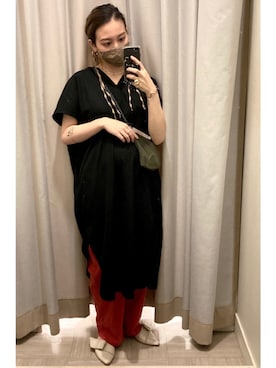 「LIFE's（ライフズ）のアイテム」を使った、ジョナさん（レディース・155cm）の秋コーディネート