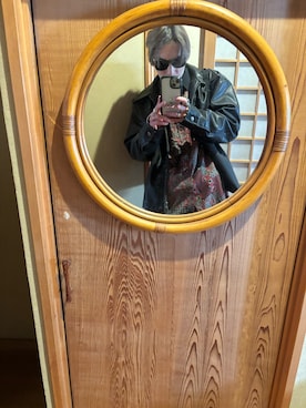 「アイテム（ライダースジャケット）」を使った、Naoya Fukasawaさん（メンズ・158cm・20代）の秋コーディネート