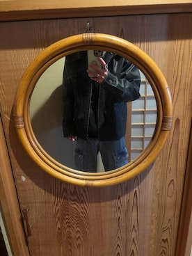 「アイテム（ライダースジャケット）」を使った、Naoya Fukasawaさん（メンズ・158cm・20代）の秋コーディネート