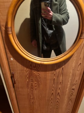 「アイテム（トップス）」を使った、Naoya Fukasawaさん（メンズ・158cm）の冬コーディネート