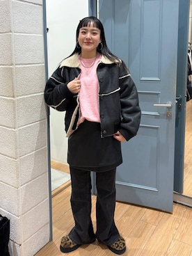 Tenさん（レディース・163cm）の冬コーディネート