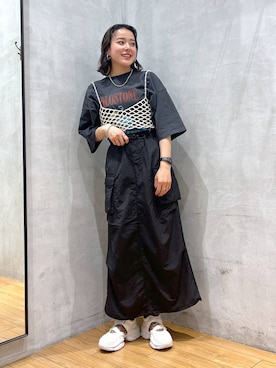 「アイテム（その他トップス）」を使った、Tenさん（レディース・163cm・20代）の春コーディネート