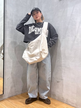 Tenさん（レディース・163cm）の冬コーディネート