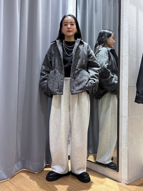 LFM(U)】ツイードZIPブルゾン 619539（ブルゾン）｜LOWRYS FARM