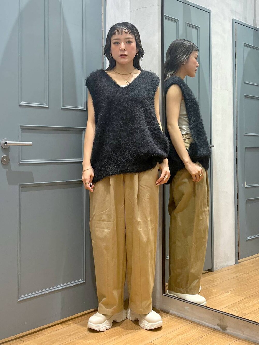 マロンさま専用 LOWRYS FARM パンツ ツイルカーブパンツ 139157 レディース