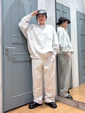 「アイテム（帽子）」を使った、Tenさん（レディース・163cm・20代）の秋コーディネート