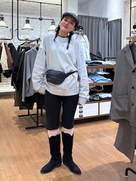 Tenさん（レディース・163cm）の冬コーディネート