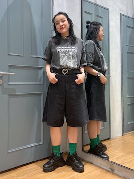 Tenさん（レディース・163cm）の春コーディネート